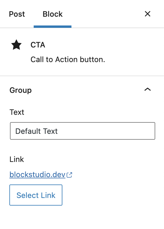 blockstudio schema